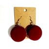 African Fabric Earrings | Big M25005