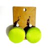 African Fabric Earrings | Big M25007