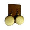 African Fabric Earrings | Big M25010